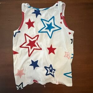 Starry Kids Tank Top in Red, Blue, and White
